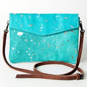 American Darling Envelope Hair on Genuine Leather Western Women Bag Handbag Purse | for Cute